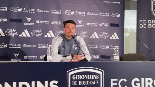 Girondins de Bordeaux : Malgré la défaite Riera reste optimiste 