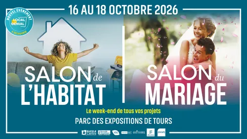 À Tours, les Salons du Mariage et de l’Habitat réunis du 16 au 18...