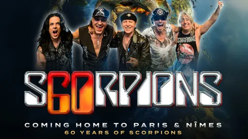 Scorpions annonce deux concerts en France pour les 60 ans du groupe