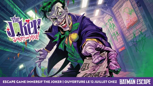 Un escape game dédié à Batman ouvre à Paris !