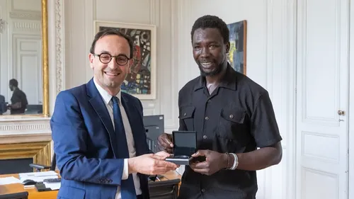 Bordeaux : il sauve une jeune femme de la noyade, Muhamed Sabally...