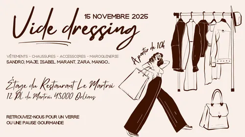 Idée sortie du week-end : un vide-dressing convivial au Martroi à...