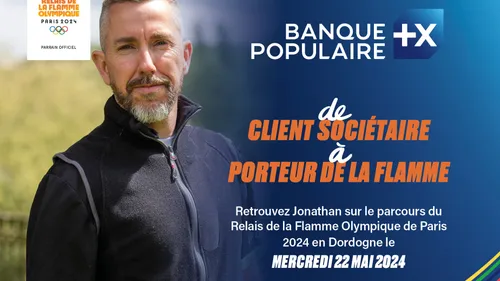 « Je suis un repêché » : Jonathan, porteur de la Flamme Olympique...