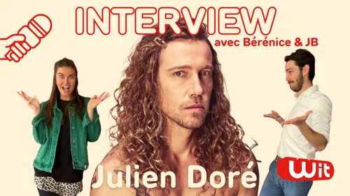 Julien Doré au micro de Bérénice et JB sur Wit FM