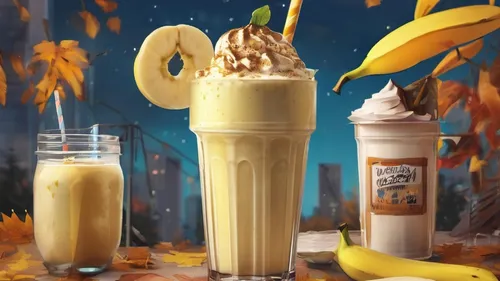 Un milkshake miel-banane contre la gueule de bois !