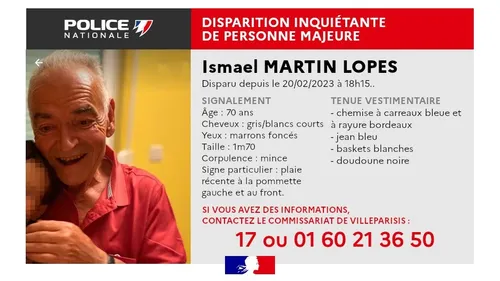 La police nationale lance un appel à témoins pour retrouver Ismael,...