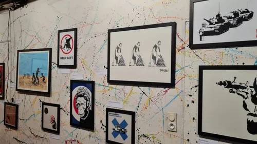 Libourne : l'expo Banksy se tiendra du 29 avril au 14 mai