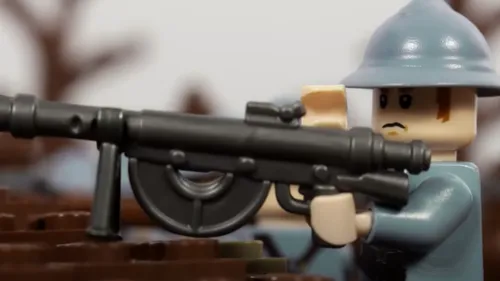 Sa vidéo de la bataille de Verdun en lego accumule 12,5M de vues