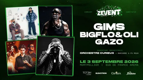 Gazo, Gims et Bigflo & Oli : un concert de folie pour la dernière...