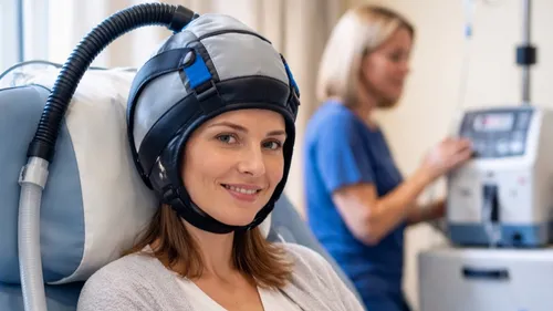 Chimiothérapie : un casque réfrigérant pour protéger les cheveux...