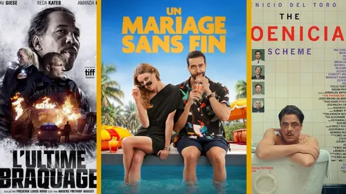 "Un Mariage sans fin", "L’Ultime braquage", "The Phoenician...