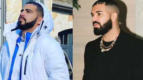 Après avoir menacé de le gifler, Drake demande à son sosie de...