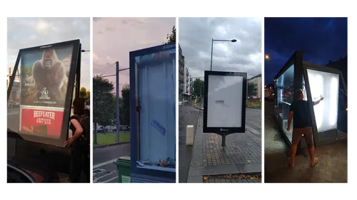 Action anti-pub à Bordeaux : plus de 400 affichages vidés