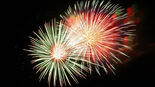 Feux d'artifice du 14 juillet 2023 à Bourges et alentours