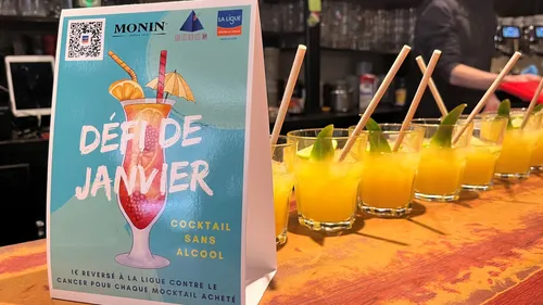 Tours : un cocktail sans alcool pour le Dry January 