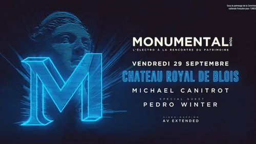 Monumental Tour à Blois : mapping et concert électro au château 