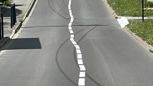 Nièvre : le marquage routier légèrement raté de la commune de...