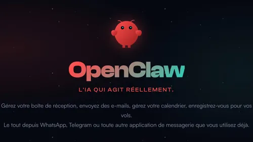 OpenClaw : l’intelligence artificielle qui agit à votre place