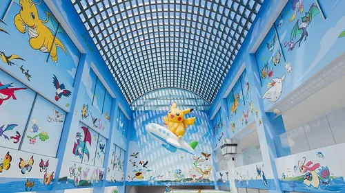 Le Japon s’apprête à inaugurer le tout premier aéroport Pokémon au...