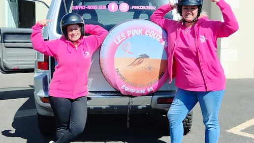 Trophée Roses des Sables : Laetitia et Stéphanie sont les Pink...