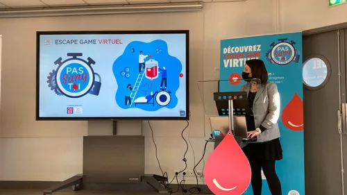 Bordeaux : l'Etablissement Français du Sang lance son escape game...