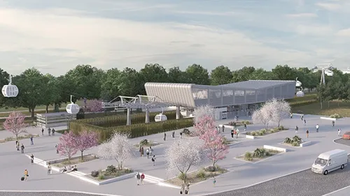 Un campement illégal pourrait retarder les travaux du Câble A