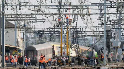 Catastrophe de Brétigny: la SNCF condamnée à 300 000 euros d'amende