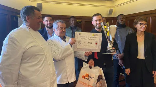 Le trophée de la meilleure pâtisserie du Grand Paris 2023 décerné à...