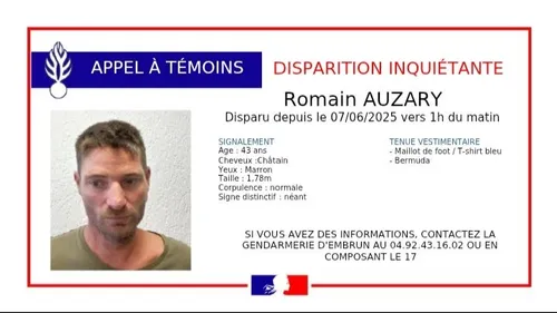 Un Ligérien disparaît lors d'un festival dans les Alpes