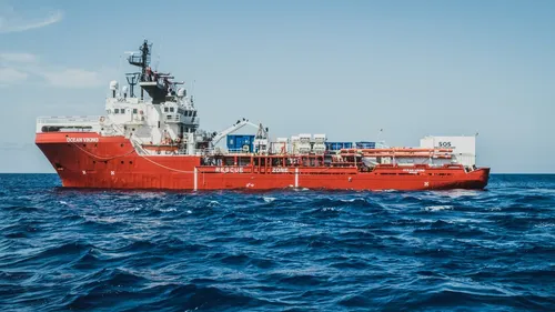 La France accueille l'Ocean Viking dans le port de Toulon ce vendredi