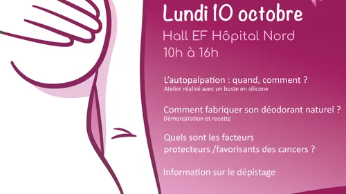 Octobre rose : "on sein'forme" au CHU de Saint-Etienne
