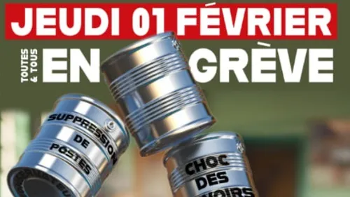 Loire : un mouvement de grève annoncé dans l'Education nationale ce...