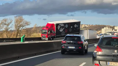 Des bouchons sur l'A47 en direction de Lyon suite à un accident ce...