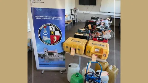 Roanne : 3 personnes interpellées soupçonnées de vol d'outillages