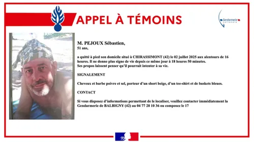 Loire : un appel à témoins lancé 