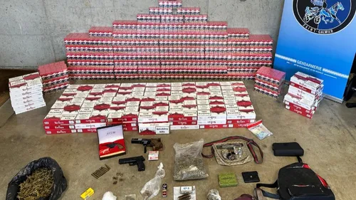 Cuzieu : Des armes, du cannabis, de la cocaïne et plus de 500...