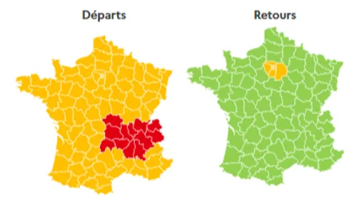 Routes : galère en vue avec ce week-end de chassé-croisé
