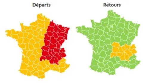 AURA : un samedi galère annoncé sur les routes