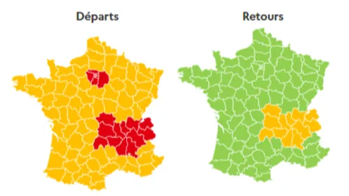 Vacances de Noël : ce sera rouge ce vendredi sur les routes