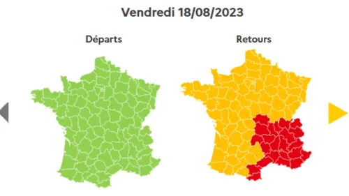 Retour de vacances : Bison Futé annonce rouge pour les retours dans...
