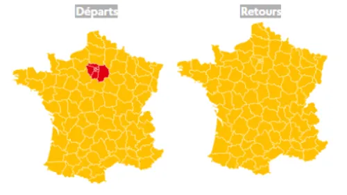 Weekend de la Toussaint : Bison Futé voit orange ce jeudi