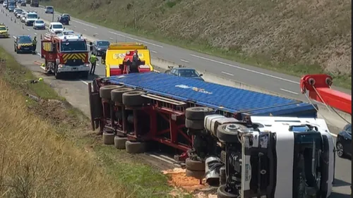 A89 : l'autoroute coupée à Balbigny, en direction de Lyon