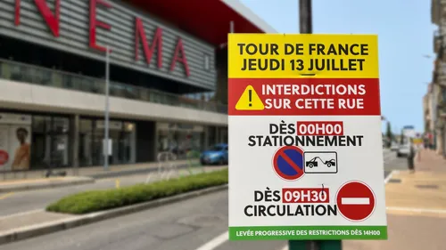 Tour de France à Roanne : le point sur les perturbations à prévoir