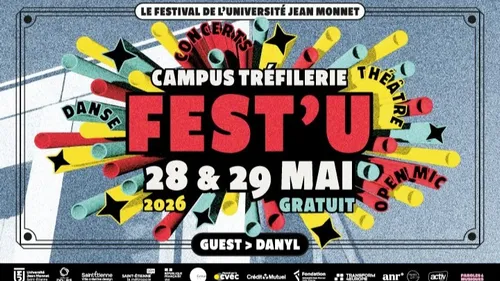 Saint-Etienne : Le Fest'U est de retour pour deux jours de fête !