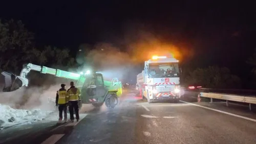 Accident de poids lourd : l'A89 a rouvert 