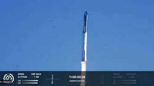 Space X : la fusée Starship explose peu après son décollage