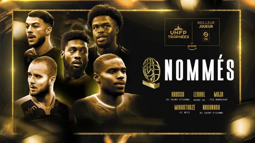 Trois joueurs de l'ASSE nominés aux trophées UNFP