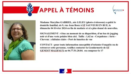 Saint-Sauveur-en-Rue : un appel à témoins lancé après la...