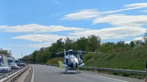 A72 coupée à hauteur de Feurs : l'accident fait un blessé grave