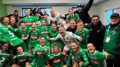 Coupe de France : les filles de l'ASSE filent en demi ! 